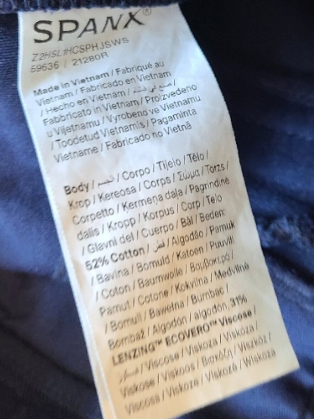 SPANXSuperSmooth Stretch Twill Slim Straight Pant Ankle Chinos Preppy sz S - Picture 7 of 7